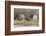 Washington State. Two Barns, at the Nisqually Wildlife Refuge-Matt Freedman-Framed Photographic Print