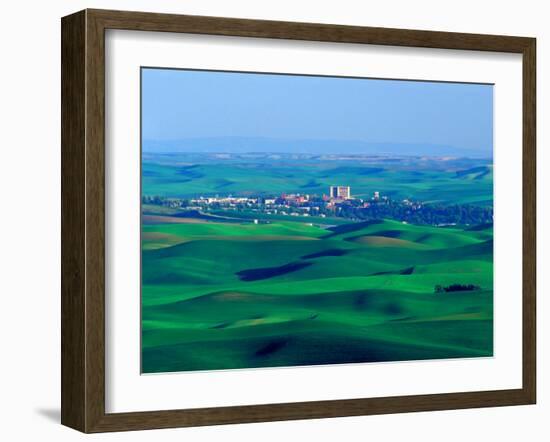 Washington State University Campus, Kamiak Butte, Washington, USA-Charles Sleicher-Framed Photographic Print