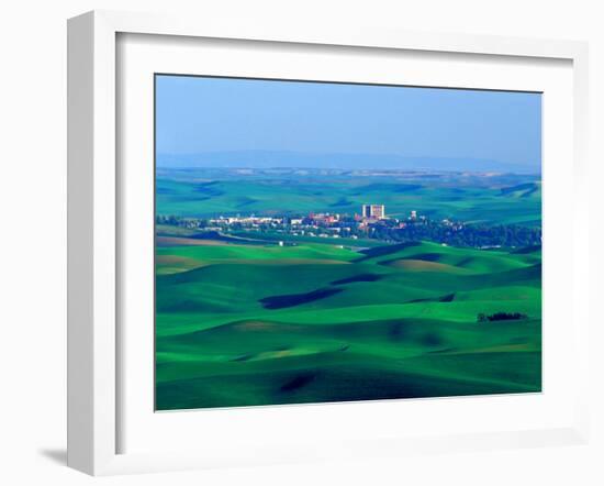 Washington State University Campus, Kamiak Butte, Washington, USA-Charles Sleicher-Framed Photographic Print