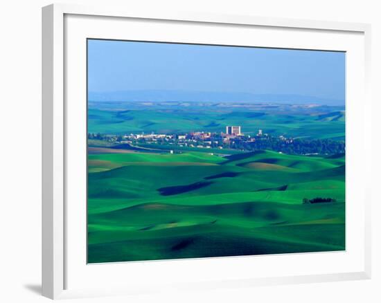 Washington State University Campus, Kamiak Butte, Washington, USA-Charles Sleicher-Framed Photographic Print