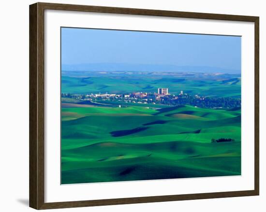 Washington State University Campus, Kamiak Butte, Washington, USA-Charles Sleicher-Framed Photographic Print