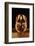 Washington State, Walla Walla. the Illusion of a Bottle Inside a Glass in a Walla Walla Winery-Richard Duval-Framed Photographic Print