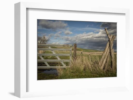 Washington State, Whitman County, Palouse, Lacrosse, Pioneer Stock Farm-Alison Jones-Framed Photographic Print