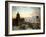 Washington Street, Indianapolis at Dusk-Theodor Groll-Framed Giclee Print