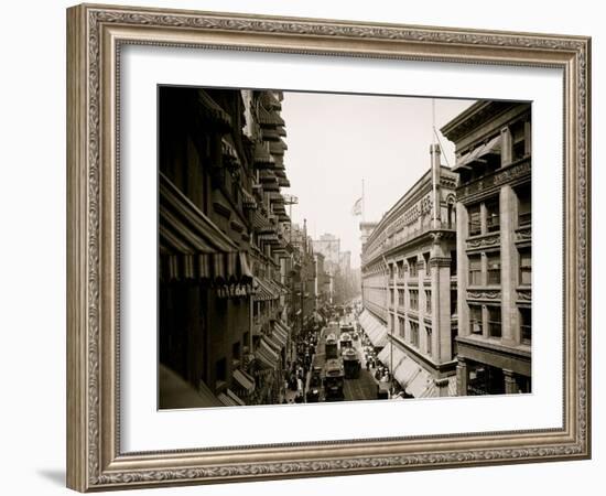 Washington Street-null-Framed Photo