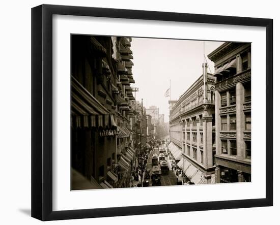 Washington Street-null-Framed Photo