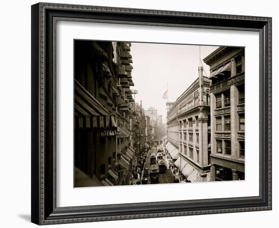 Washington Street-null-Framed Photo