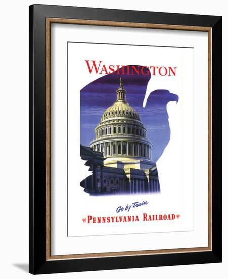 Washington the City Beautiful-null-Framed Art Print