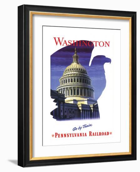 Washington the City Beautiful-null-Framed Art Print