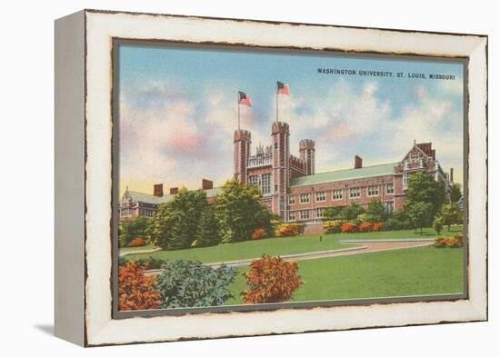 Washington University, St. Louis, Missouri-null-Framed Stretched Canvas