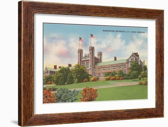 Washington University, St. Louis, Missouri-null-Framed Art Print