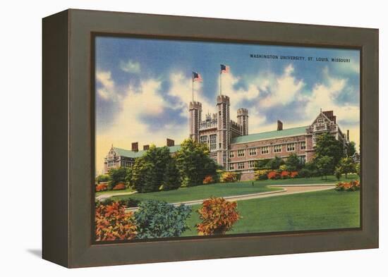 Washington University, St. Louis-null-Framed Stretched Canvas