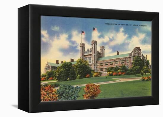 Washington University, St. Louis-null-Framed Stretched Canvas