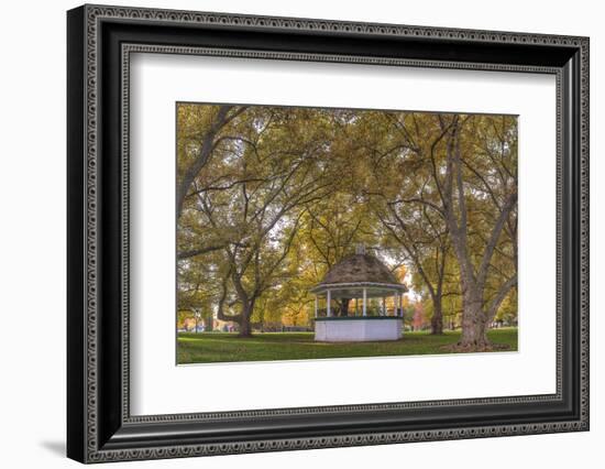 Washington, Walla Walla. Mill Pond at Whitman Mission Historic Site-Brent Bergherm-Framed Photographic Print