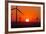 Washington, Walla Walla. Windmills. Stateline Wind Project-Brent Bergherm-Framed Photographic Print