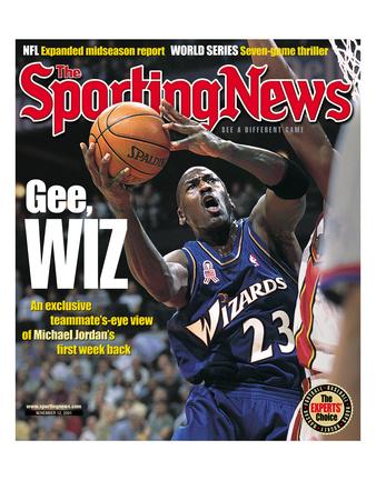 Washington Wizards Michael Jordan November 12 2001 Photo By Art Com