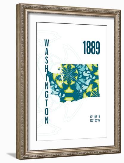 Washington-J Hill Design-Framed Giclee Print