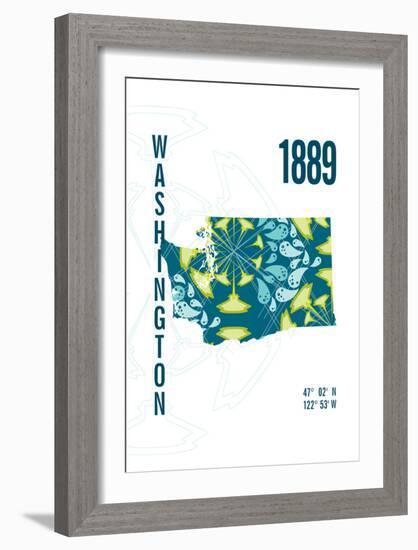 Washington-J Hill Design-Framed Giclee Print