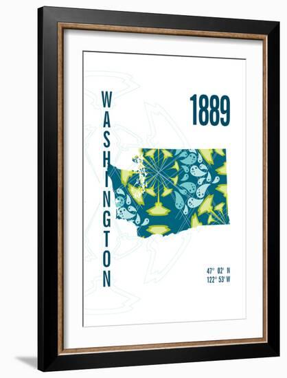 Washington-J Hill Design-Framed Giclee Print