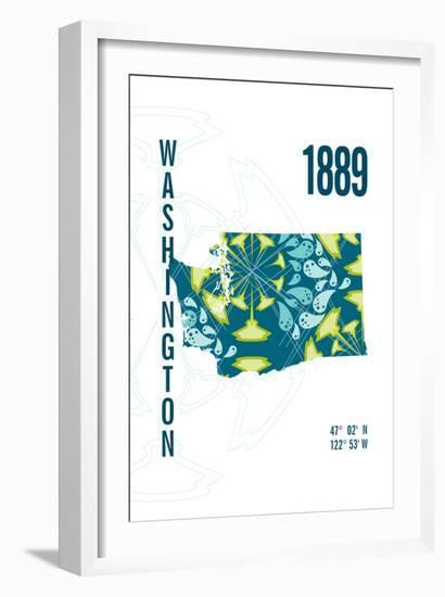 Washington-J Hill Design-Framed Giclee Print