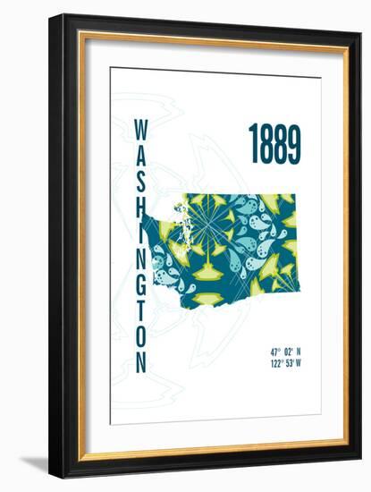 Washington-J Hill Design-Framed Giclee Print