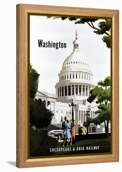 Washington-Bern Hill-Framed Premier Image Canvas