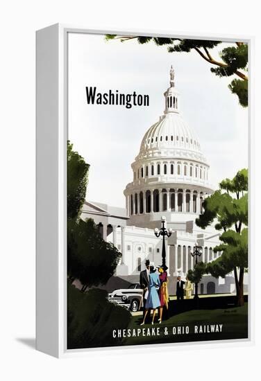 Washington-Bern Hill-Framed Premier Image Canvas