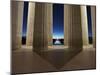Washinton Monument at Sunset, Viewed from the Lincoln Memorial-Stocktrek Images-Mounted Photographic Print