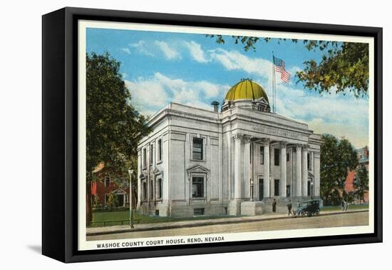 Washoe County Courthouse, Reno, Nevada-null-Framed Stretched Canvas