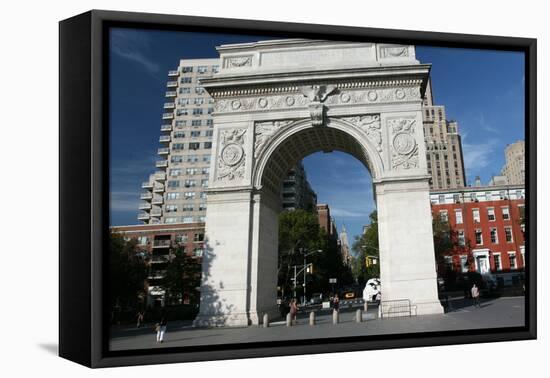 Wasington Square Arch NYC-Robert Goldwitz-Framed Premier Image Canvas