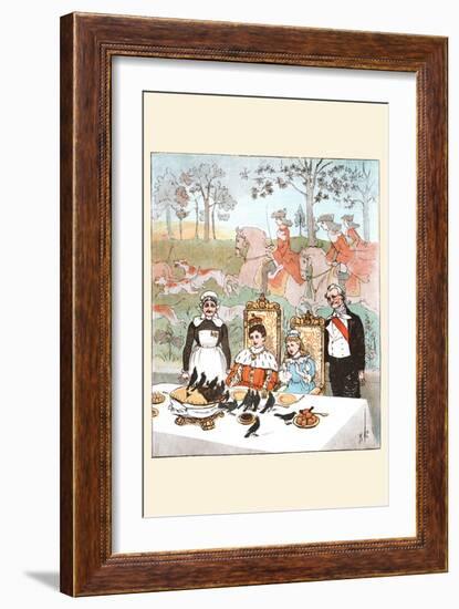 Wasn't it a Dainty Dish to Set before the King-Randolph Caldecott-Framed Art Print