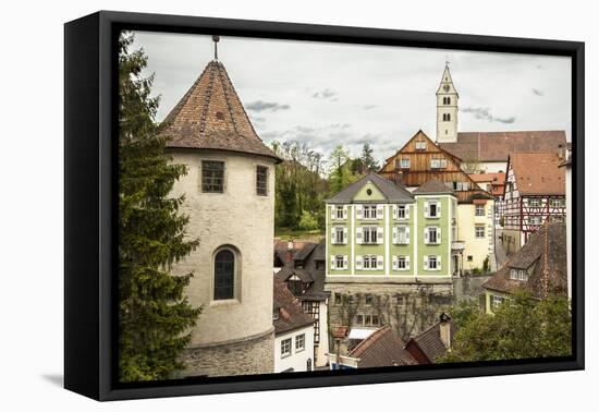 Wasserburg, on Lake Constance, Germany-Sheila Haddad-Framed Premier Image Canvas