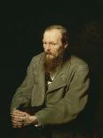 Portrait of Fyodor Dostoyevsky, 1872-Wassili Perow-Framed Giclee Print