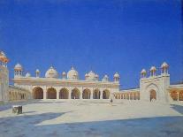 The Pearl (Mothi-Maschdschid) Mosque in Agra, 1869-Wassili Werestschagin-Framed Giclee Print