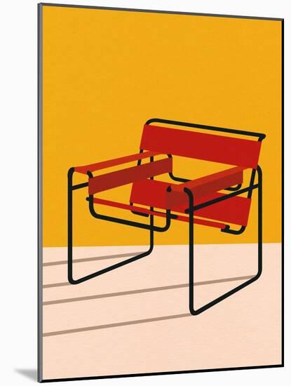 Wassily Chair Marcel Breuer-Rosi Feist-Mounted Giclee Print