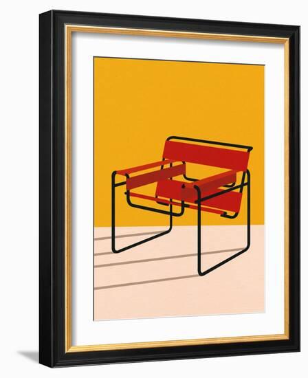 Wassily Chair Marcel Breuer-Rosi Feist-Framed Giclee Print