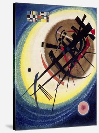 The Blue Circle - An Expressive Composition by Wassily Kandinsky [Large  Format] - Grand tableau xxl