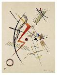 Delicate Tension (1923)-Wassily Kandinsky-Framed Art Print