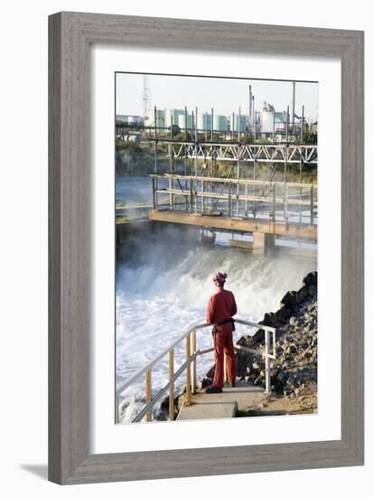 Waste Water Monitoring-Paul Rapson-Framed Photographic Print