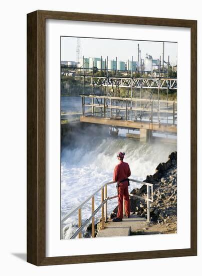 Waste Water Monitoring-Paul Rapson-Framed Photographic Print