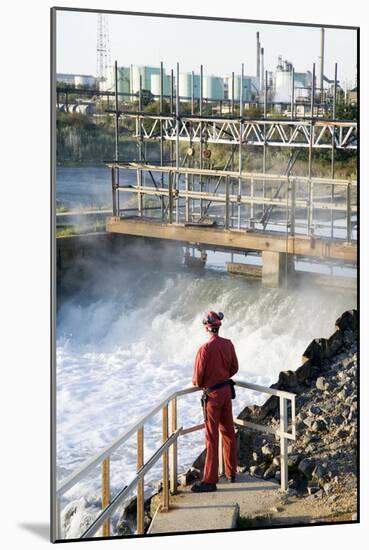 Waste Water Monitoring-Paul Rapson-Mounted Photographic Print