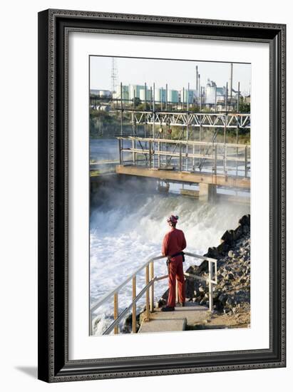Waste Water Monitoring-Paul Rapson-Framed Photographic Print