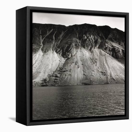 Wastwater Screes, 1981 From Cumbria Presences Series-Fay Godwin-Framed Premier Image Canvas