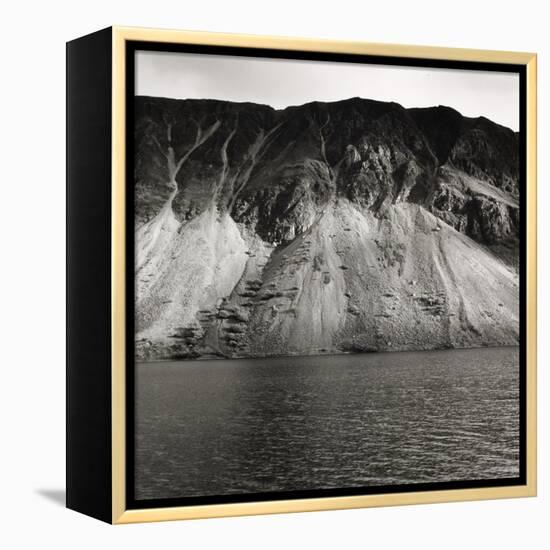Wastwater Screes, 1981 From Cumbria Presences Series-Fay Godwin-Framed Premier Image Canvas