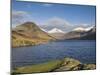 Wastwater with Yewbarrow, Great Gable, and Scafell Pike, Wasdale, Lake District National Park, Cumb-James Emmerson-Mounted Photographic Print