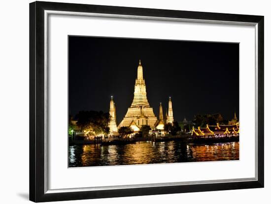 Wat Arun - Bangkok, Thailand-ggaallaa-Framed Photographic Print