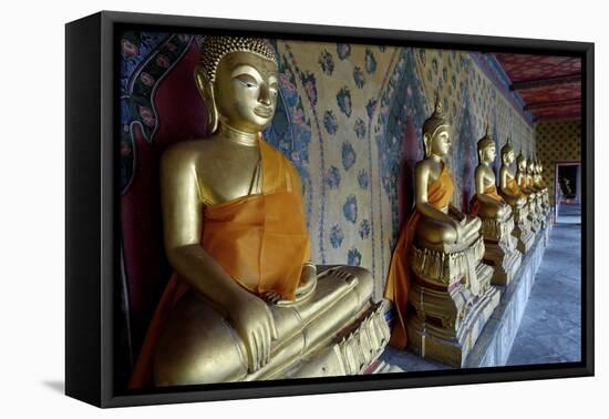 Wat Arun (Temple of the Dawn), Bangkok, Thailand, Southeast Asia, Asia-Jean-Pierre De Mann-Framed Premier Image Canvas
