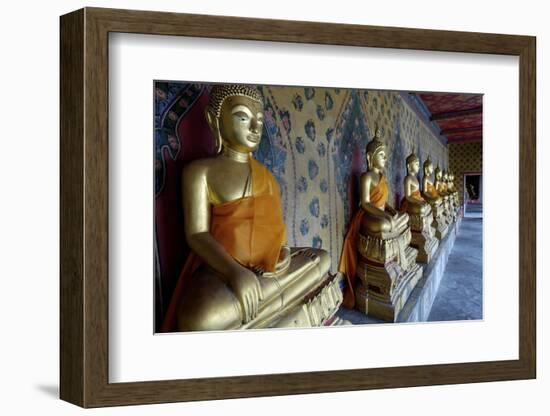 Wat Arun (Temple of the Dawn), Bangkok, Thailand, Southeast Asia, Asia-Jean-Pierre De Mann-Framed Photographic Print