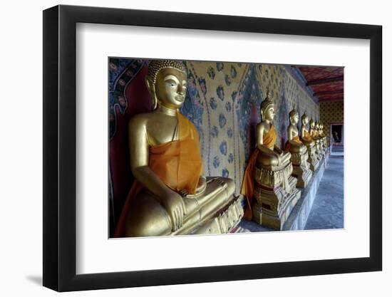 Wat Arun (Temple of the Dawn), Bangkok, Thailand, Southeast Asia, Asia-Jean-Pierre De Mann-Framed Photographic Print