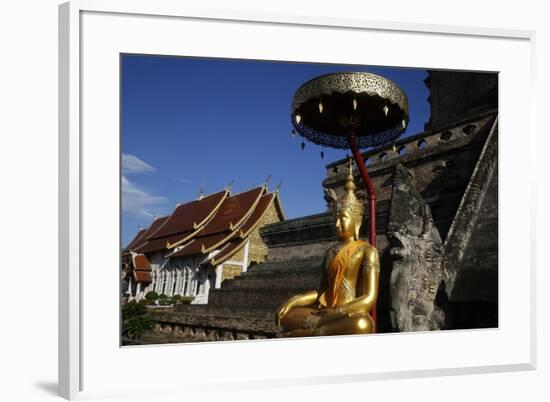 Wat Chedi Luang, Chiang Mai, Thailand, Southeast Asia, Asia-null-Framed Photographic Print